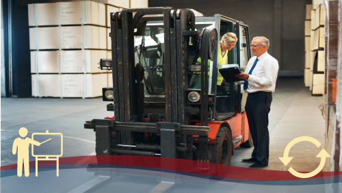 Aggiornamento Carrelli elevatori semoventi con conducente a bordo (solo carrelli industriali semoventi)