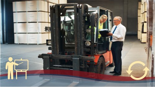 Aggiornamento Carrelli elevatori semoventi con conducente a bordo (solo carrelli semoventi a braccio telescopico)